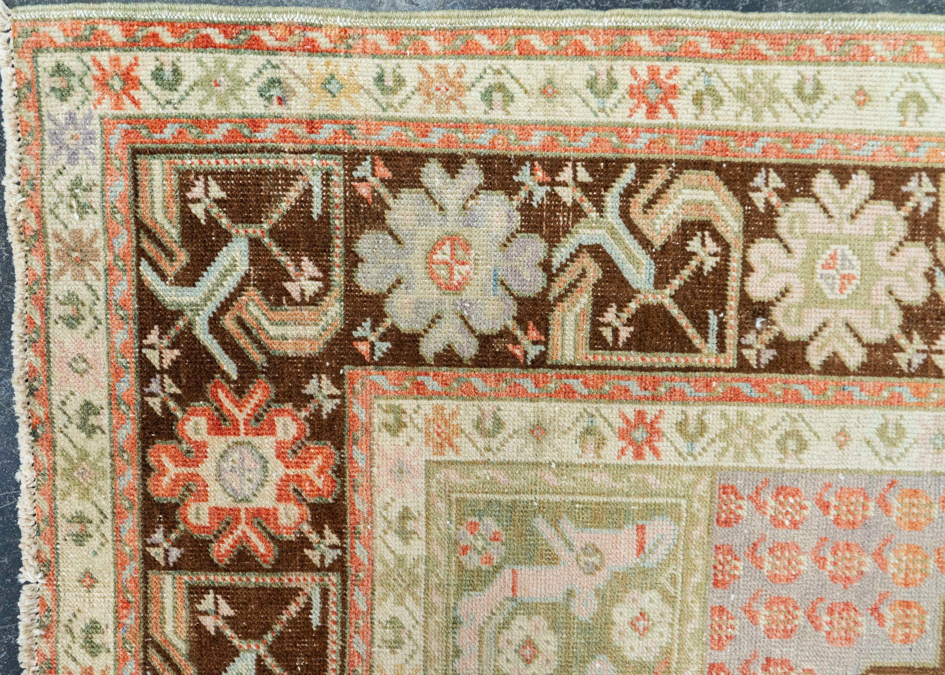 Turkish Vintage Rug 3'5" x 5'8" #20607