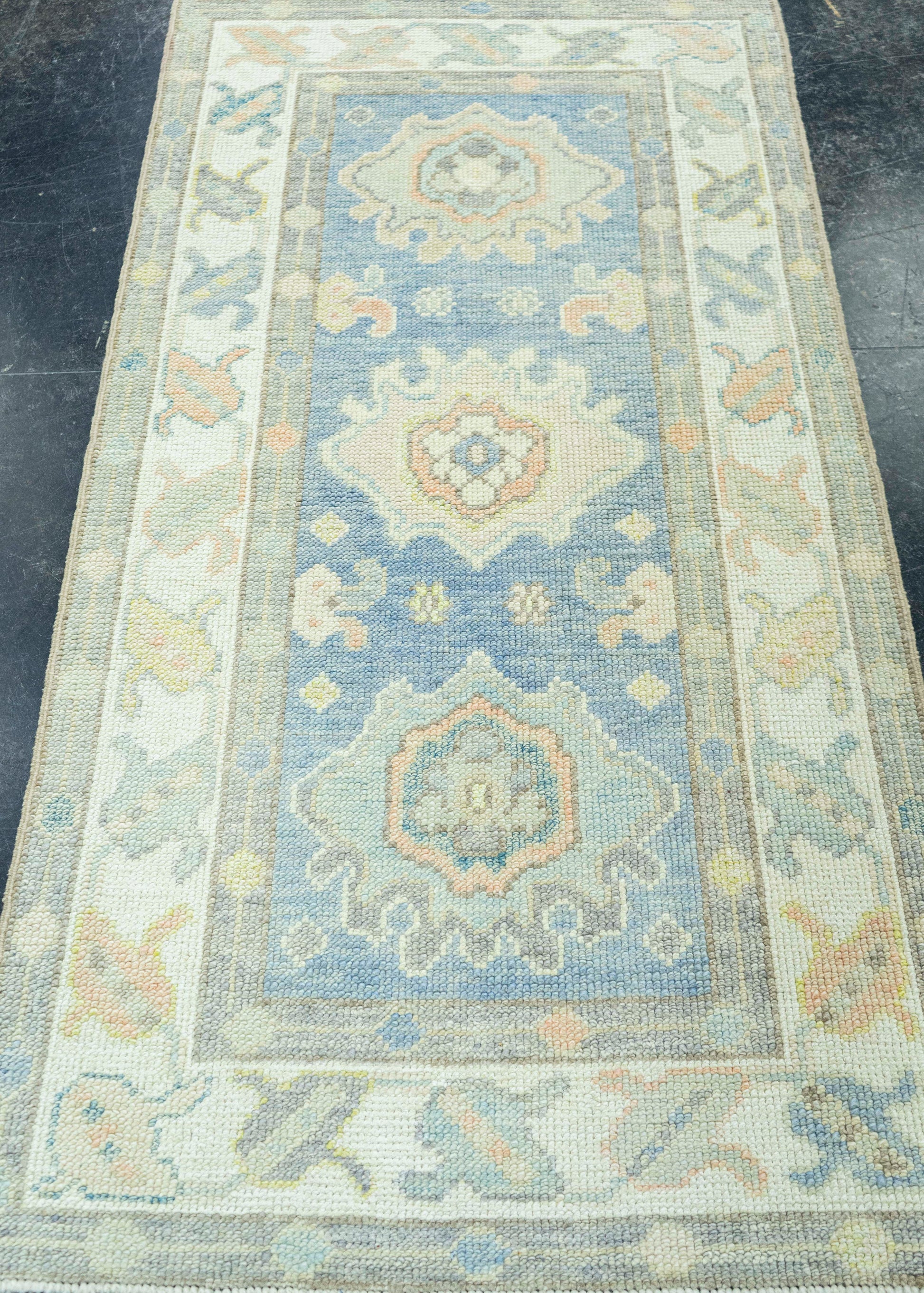Turkish Oushak Rug 2'6" x 4'10" #19500