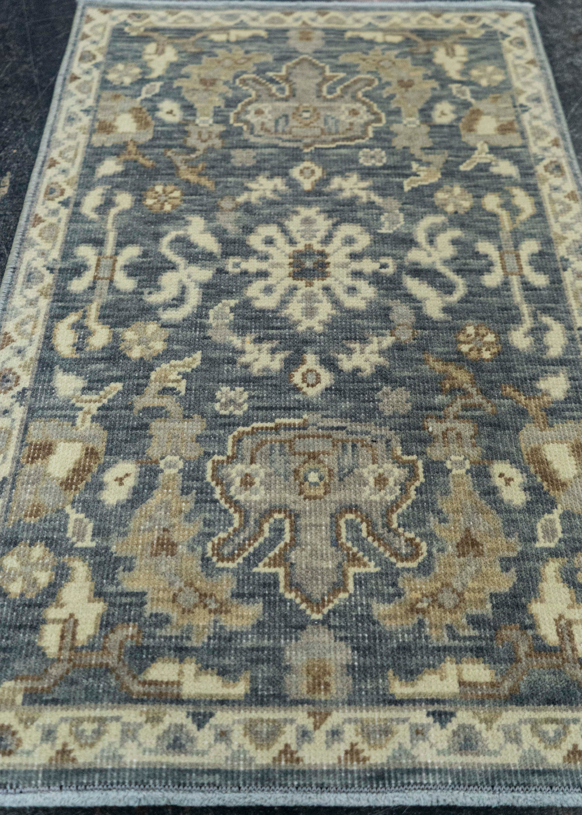 Turkish Oushak Rug 1'7" x 2'5" #20445