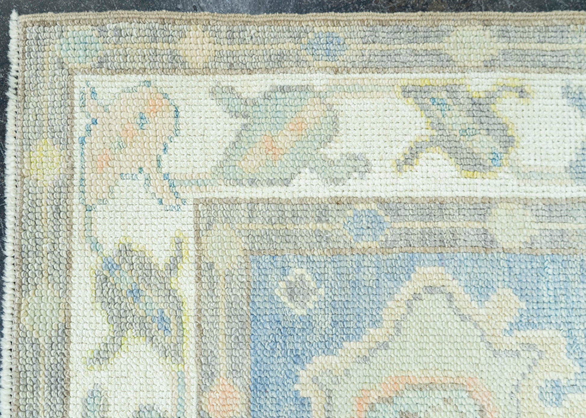 Turkish Oushak Rug 2'6" x 4'10" #19500