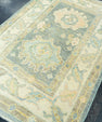 Turkish Oushak Rug 2'10" x 4'4" #19546