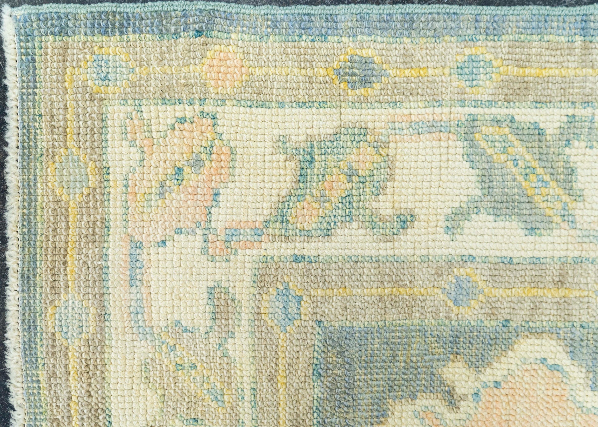 Turkish Oushak Rug 2'10" x 4'4" #19546