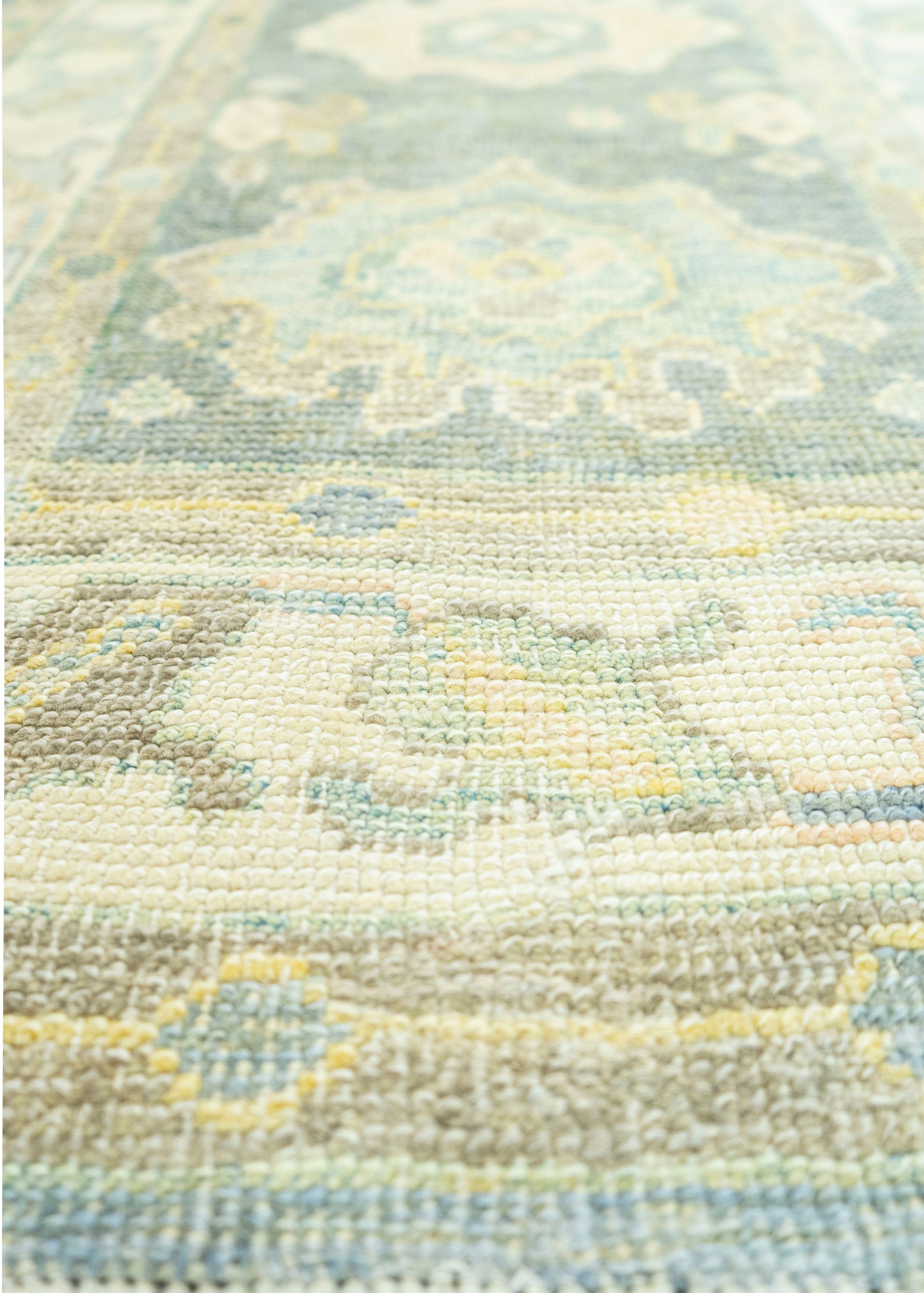 Turkish Oushak Rug 2'10" x 4'4" #19546