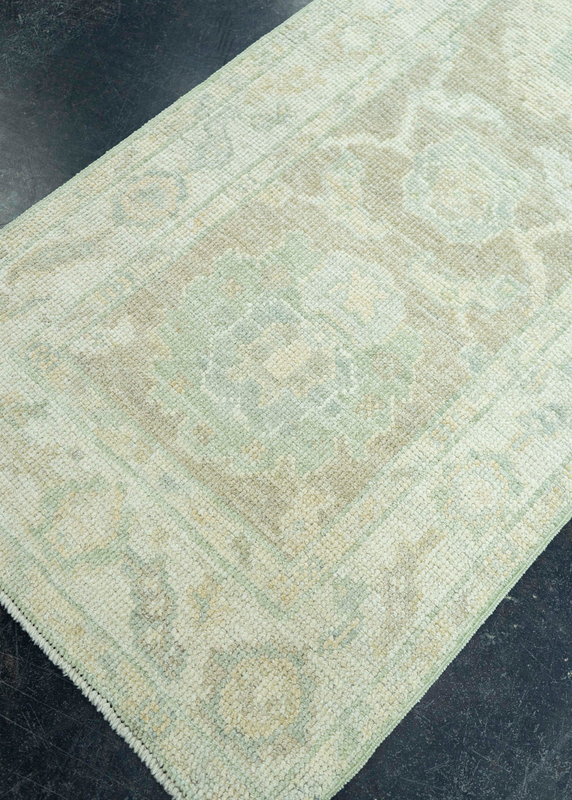 Turkish Oushak Rug 2'2" x 6' #19484