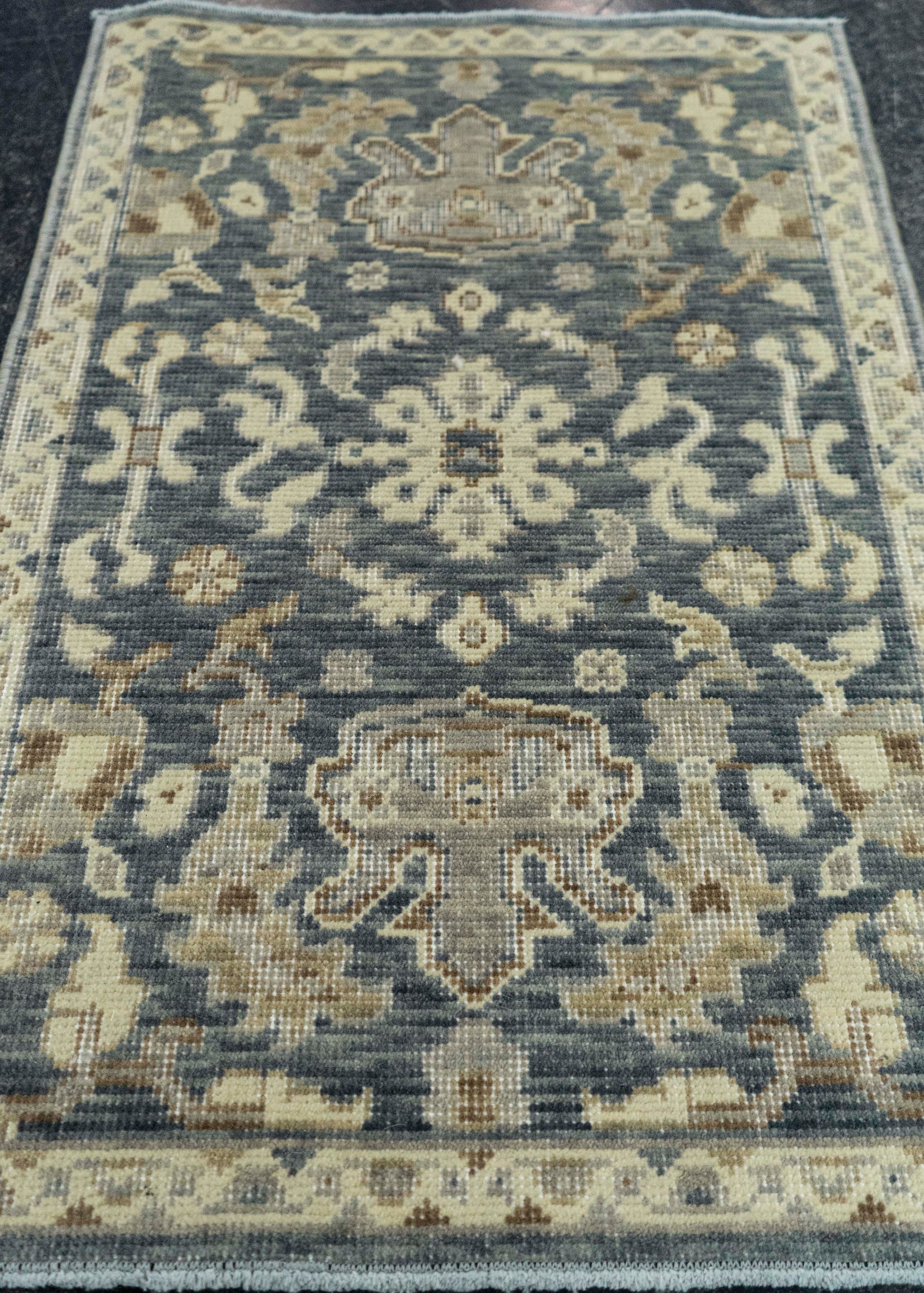 Turkish Oushak Rug 1'7" x 2'5" #20443