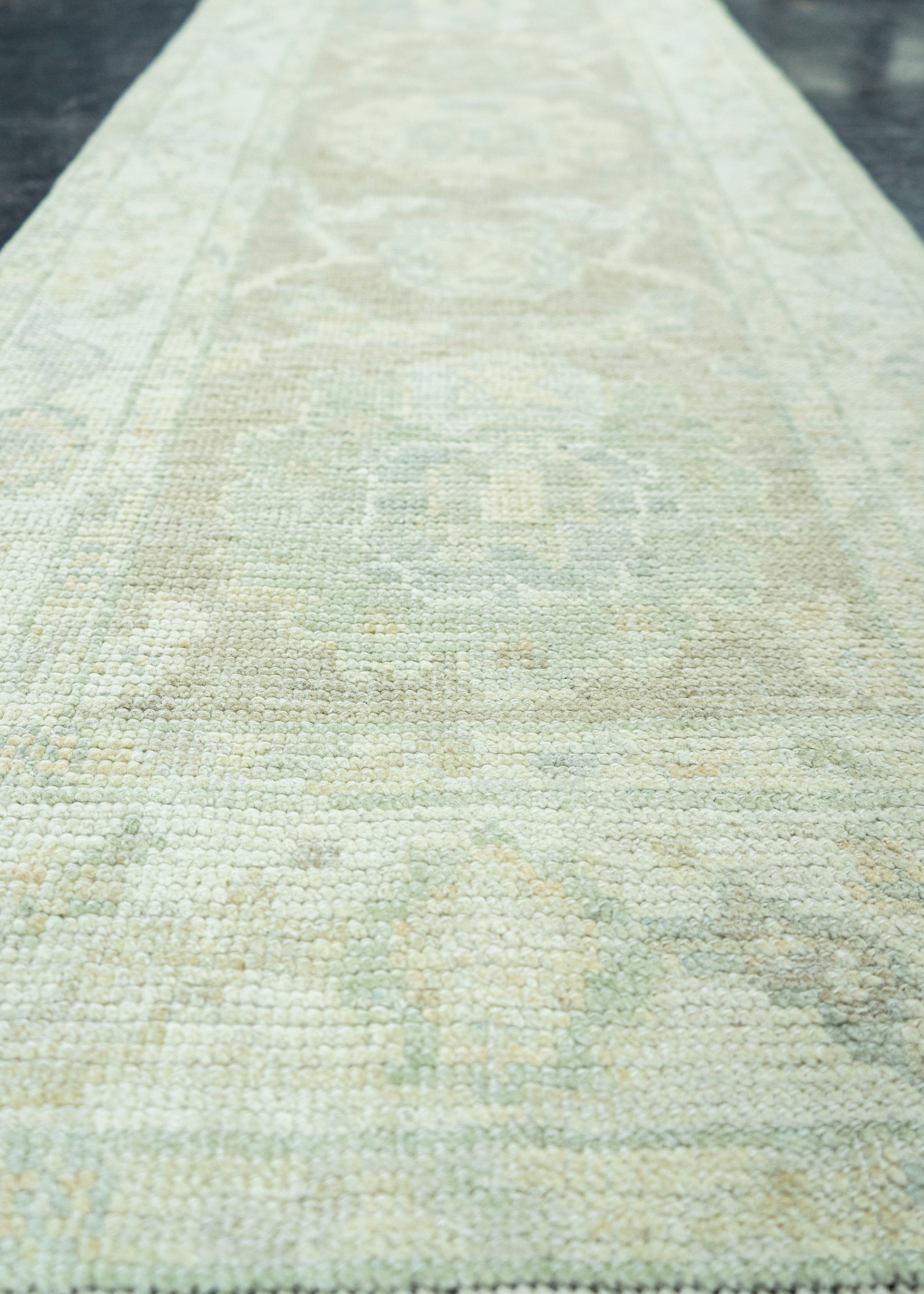 Turkish Oushak Rug 2'2" x 6' #19484