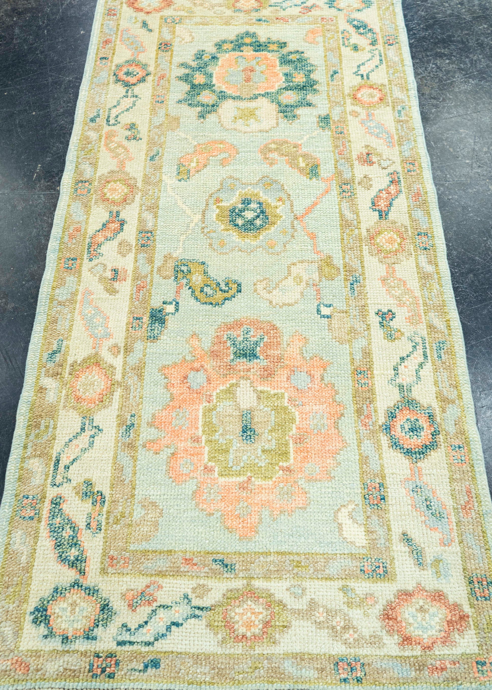 Turkish Oushak Rug 2'4" x 4'10" #20122