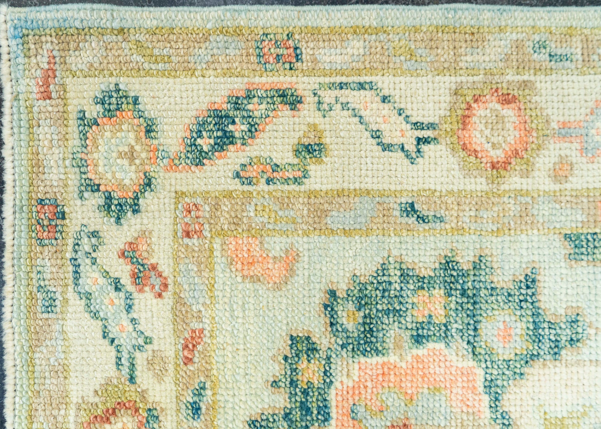 Turkish Oushak Rug 2'4" x 4'10" #20122