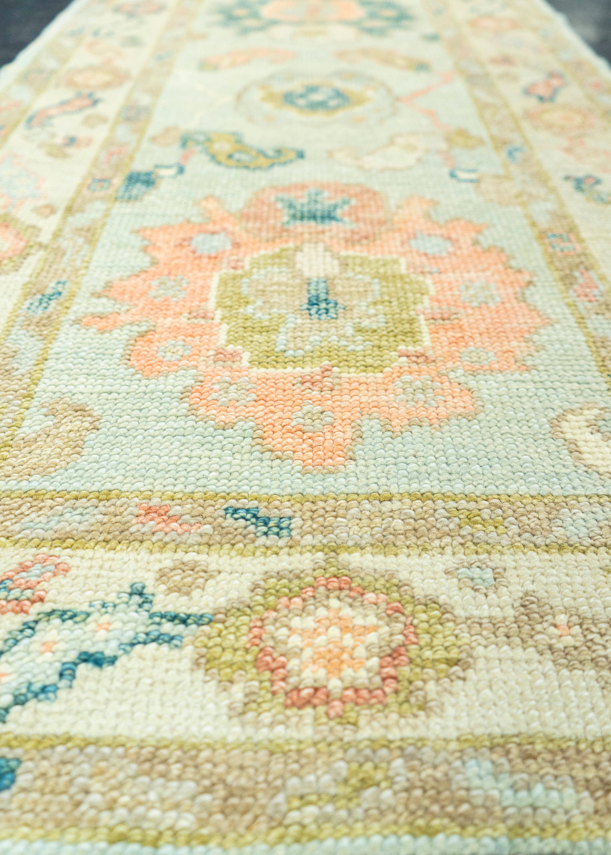 Turkish Oushak Rug 2'4" x 4'10" #20122