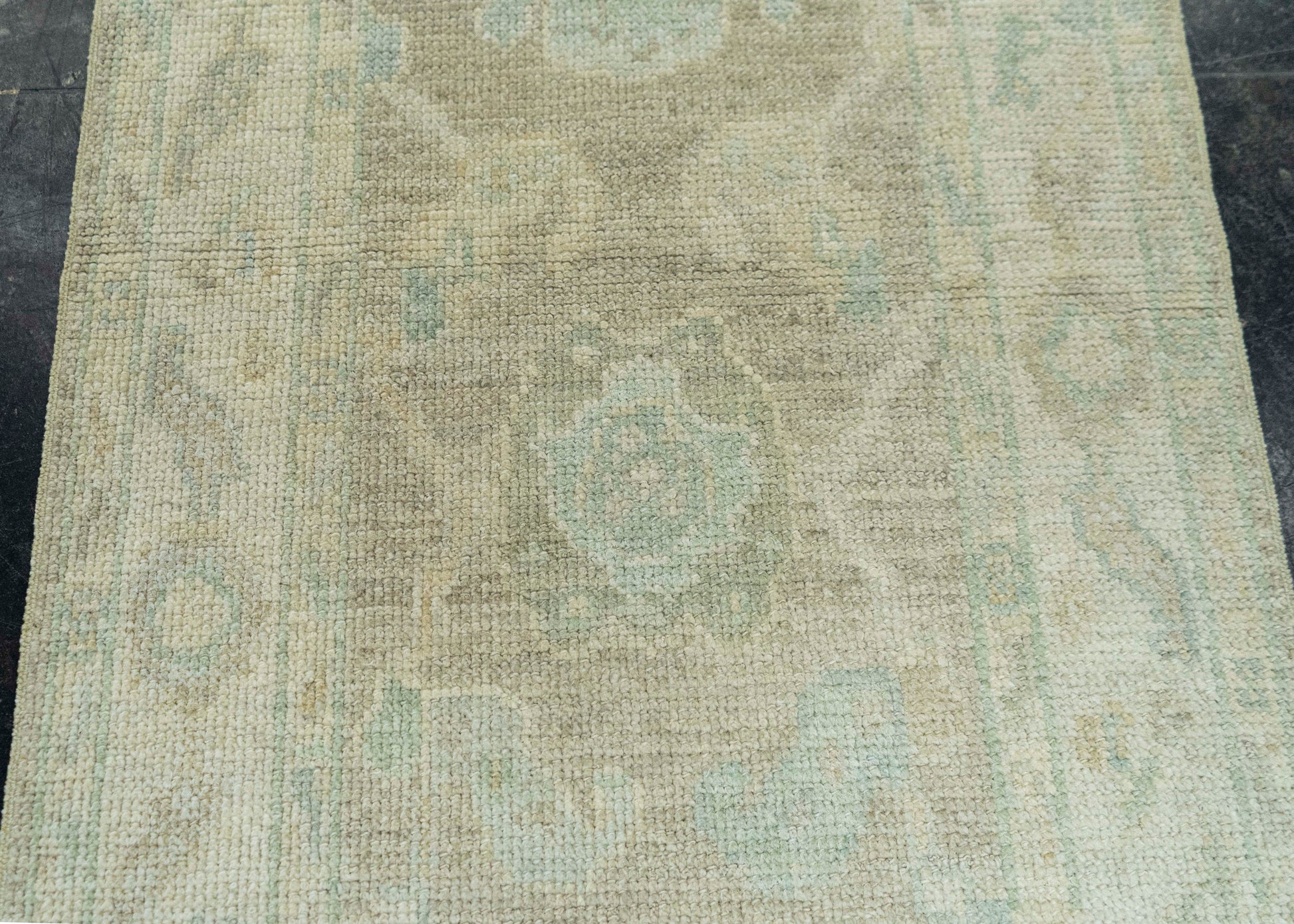 Turkish Oushak Rug 2'2" x 5'2" #19419