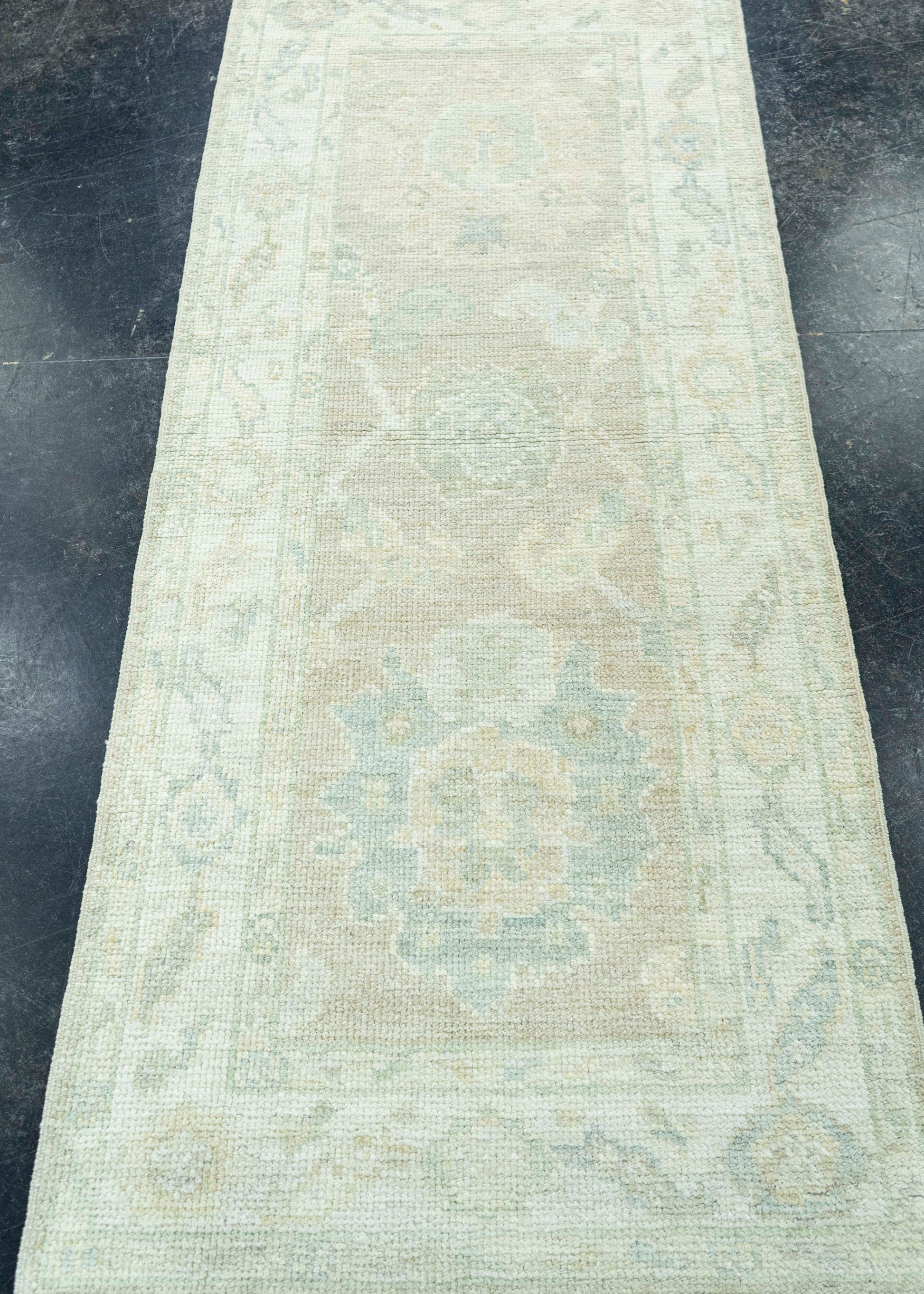 Turkish Oushak Rug 2'2" x 5'2" #19843