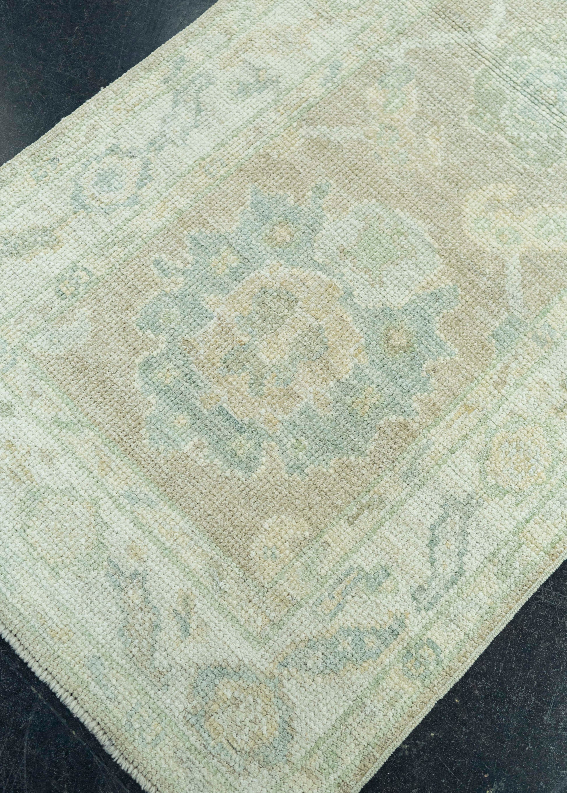 Turkish Oushak Rug 2'2" x 5'2" #19843