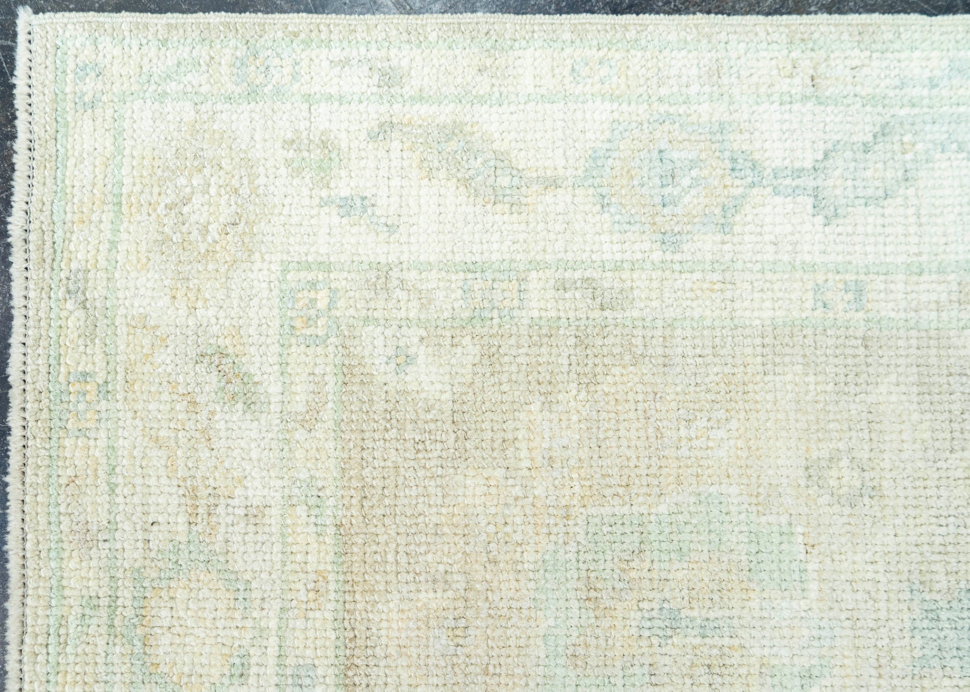 Turkish Oushak Rug 2'2" x 5'2" #19843