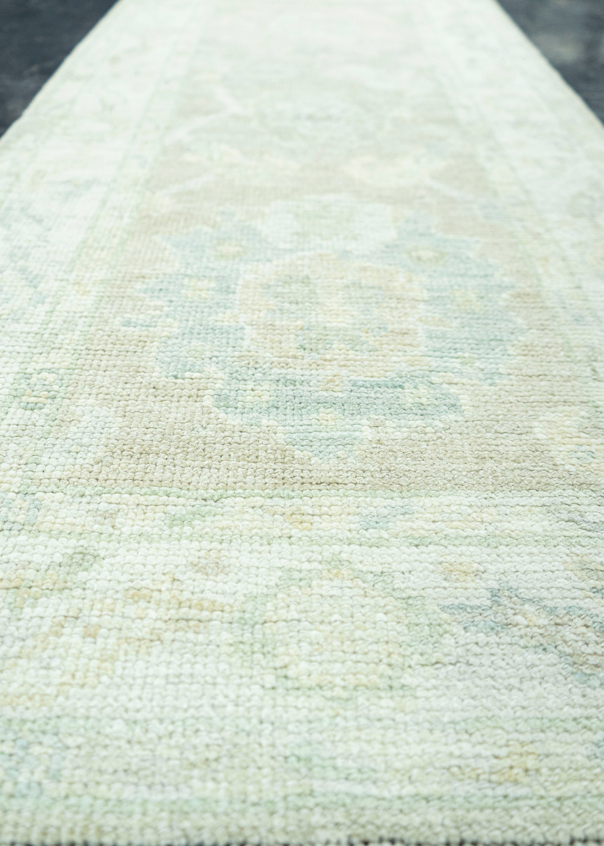 Turkish Oushak Rug 2'2" x 5'2" #19843