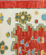 Turkish Oushak Rug 4'9" x 6'6" #19529