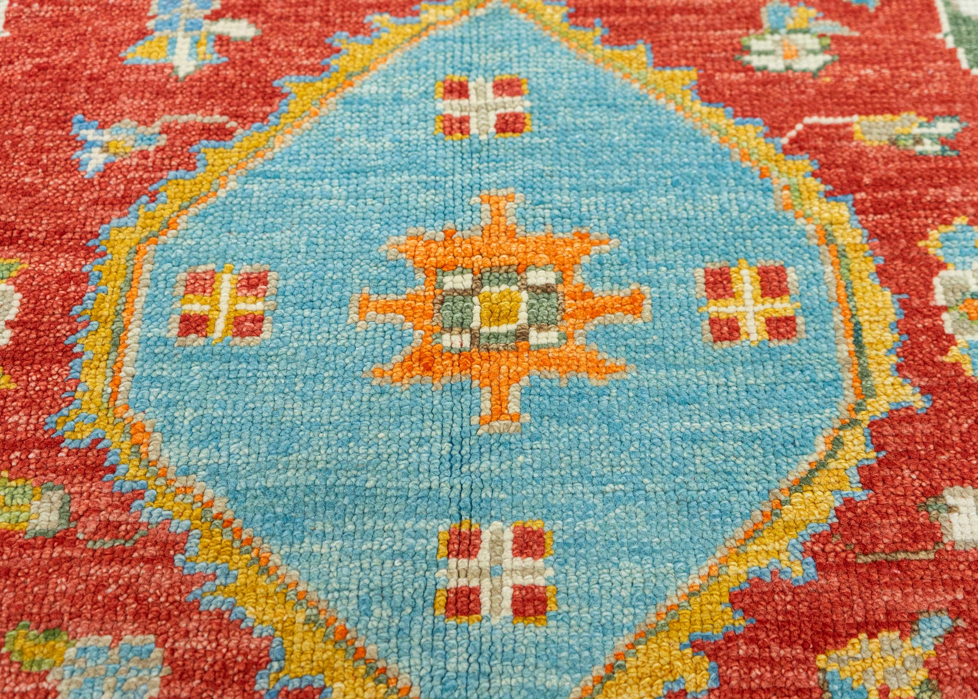 Turkish Oushak Rug 4'9" x 6'6" #19529