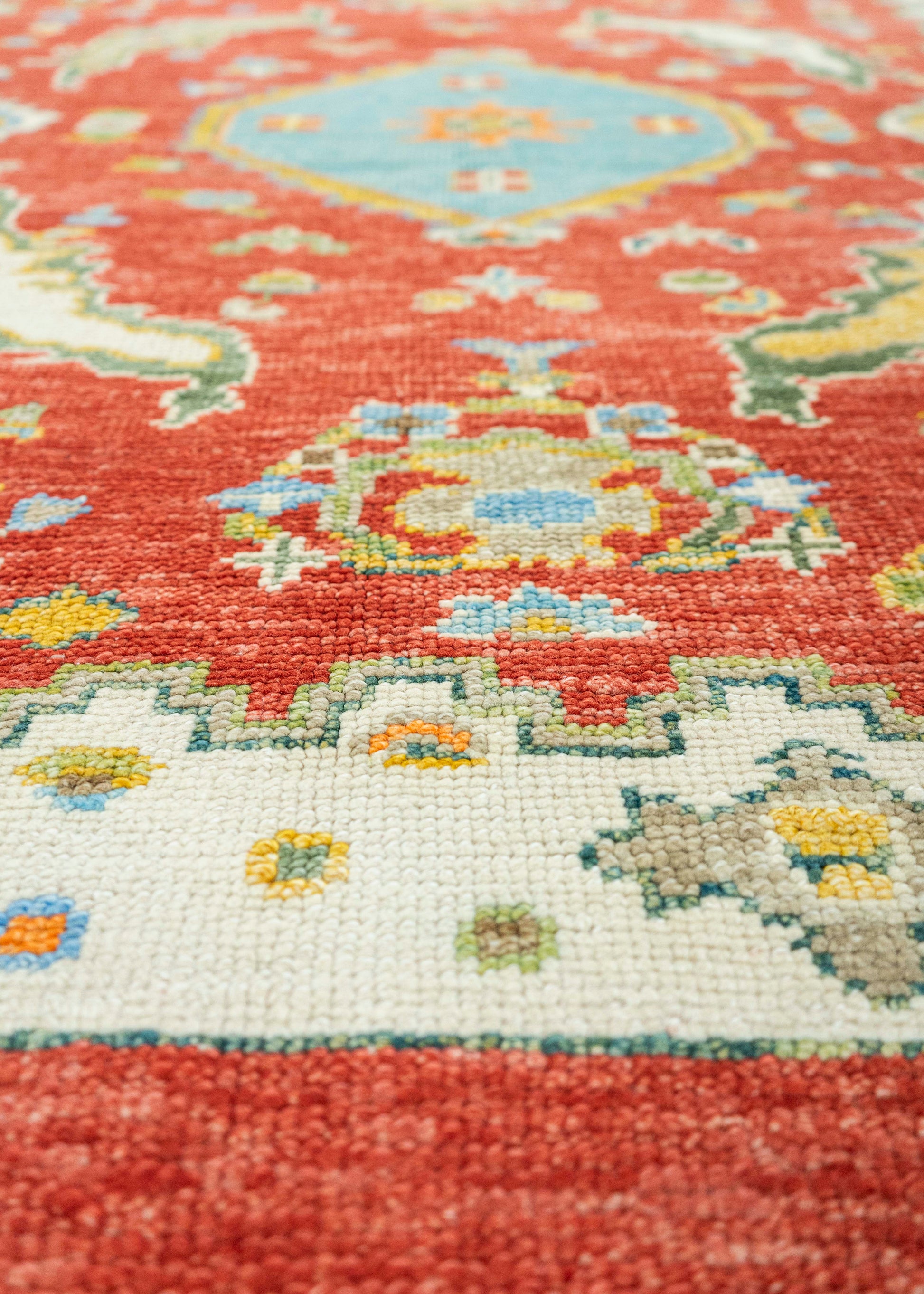 Turkish Oushak Rug 4'9" x 6'6" #19529