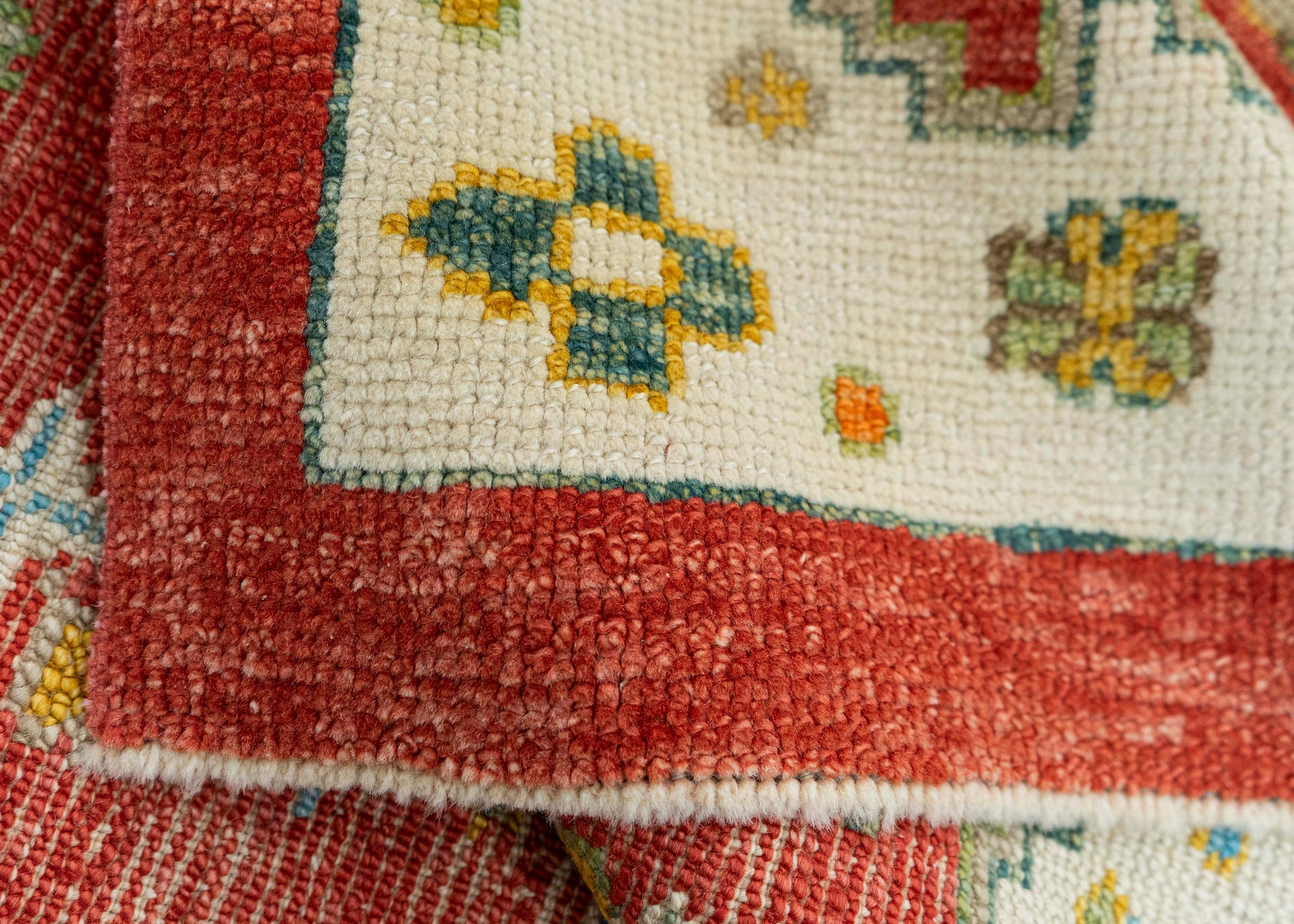 Turkish Oushak Rug 4'9" x 6'6" #19529