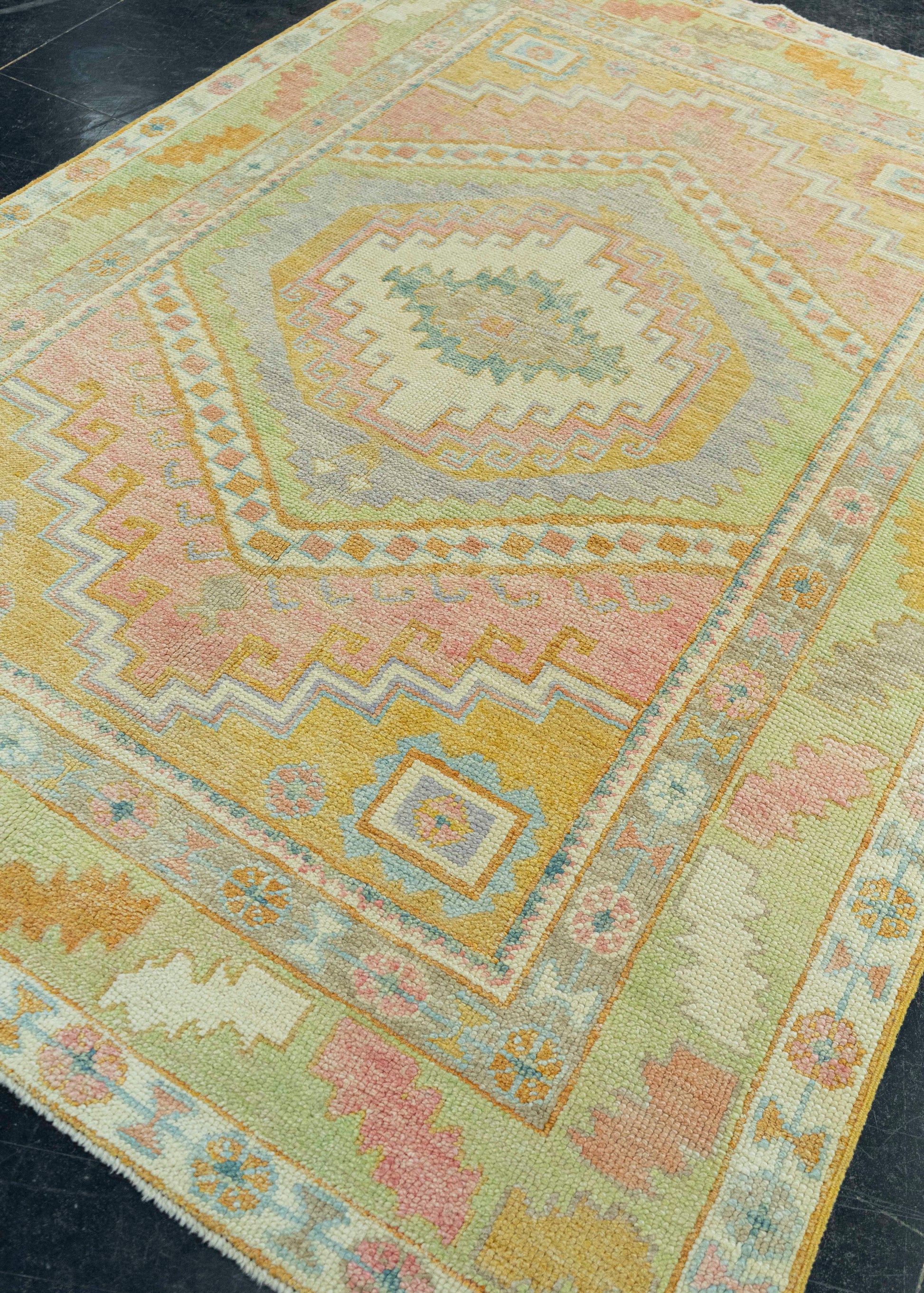 Turkish Oushak Rug 5'11" x 7'2" #19152
