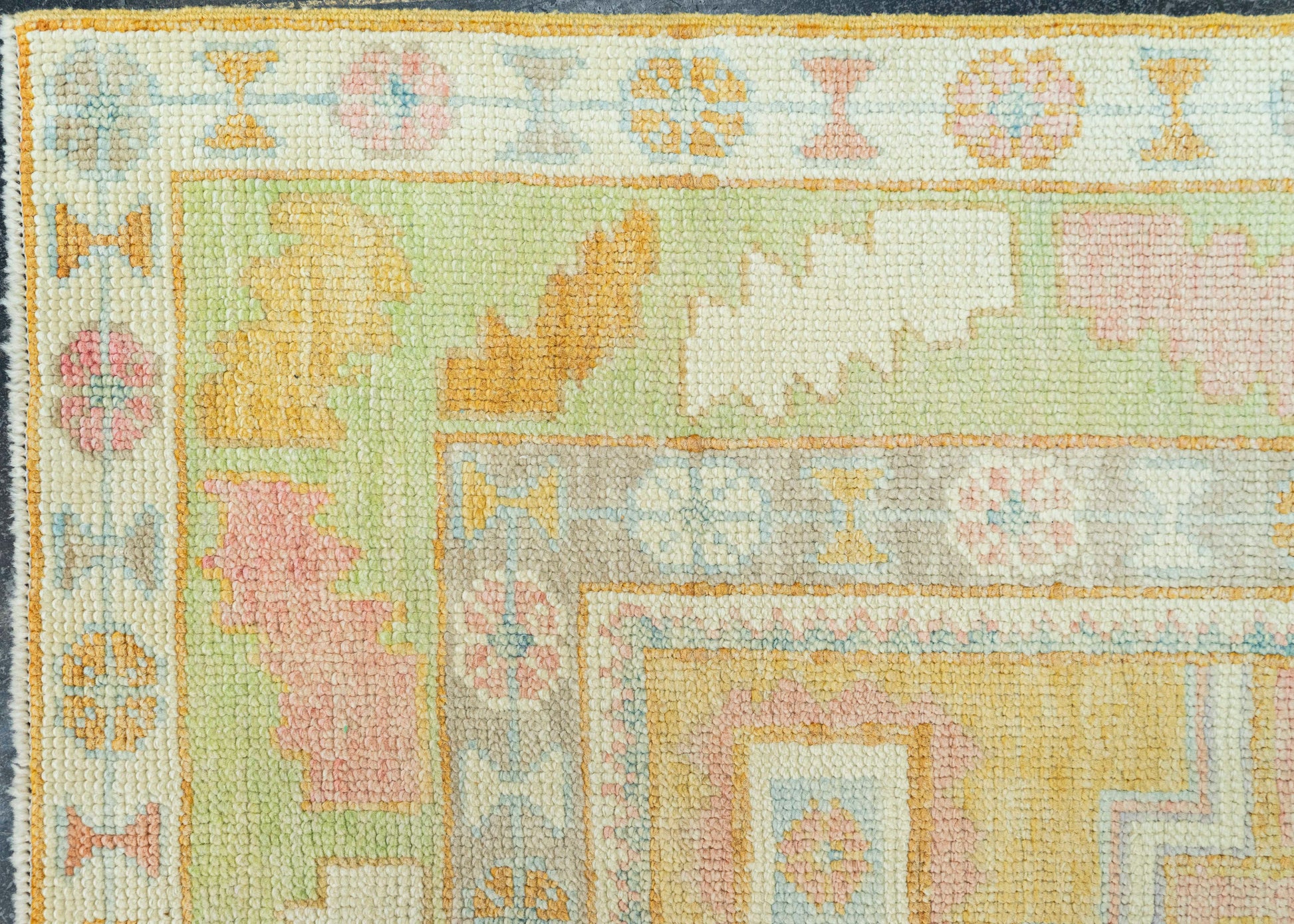 Turkish Oushak Rug 5'11" x 7'2" #19152