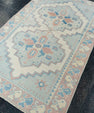 Turkish Vintage Rug  2'8" x 4'4" #21316