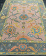 Turkish Oushak Rug 4'10" x 7'2" #19053