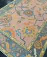 Turkish Oushak Rug 4'10" x 7'2" #19053