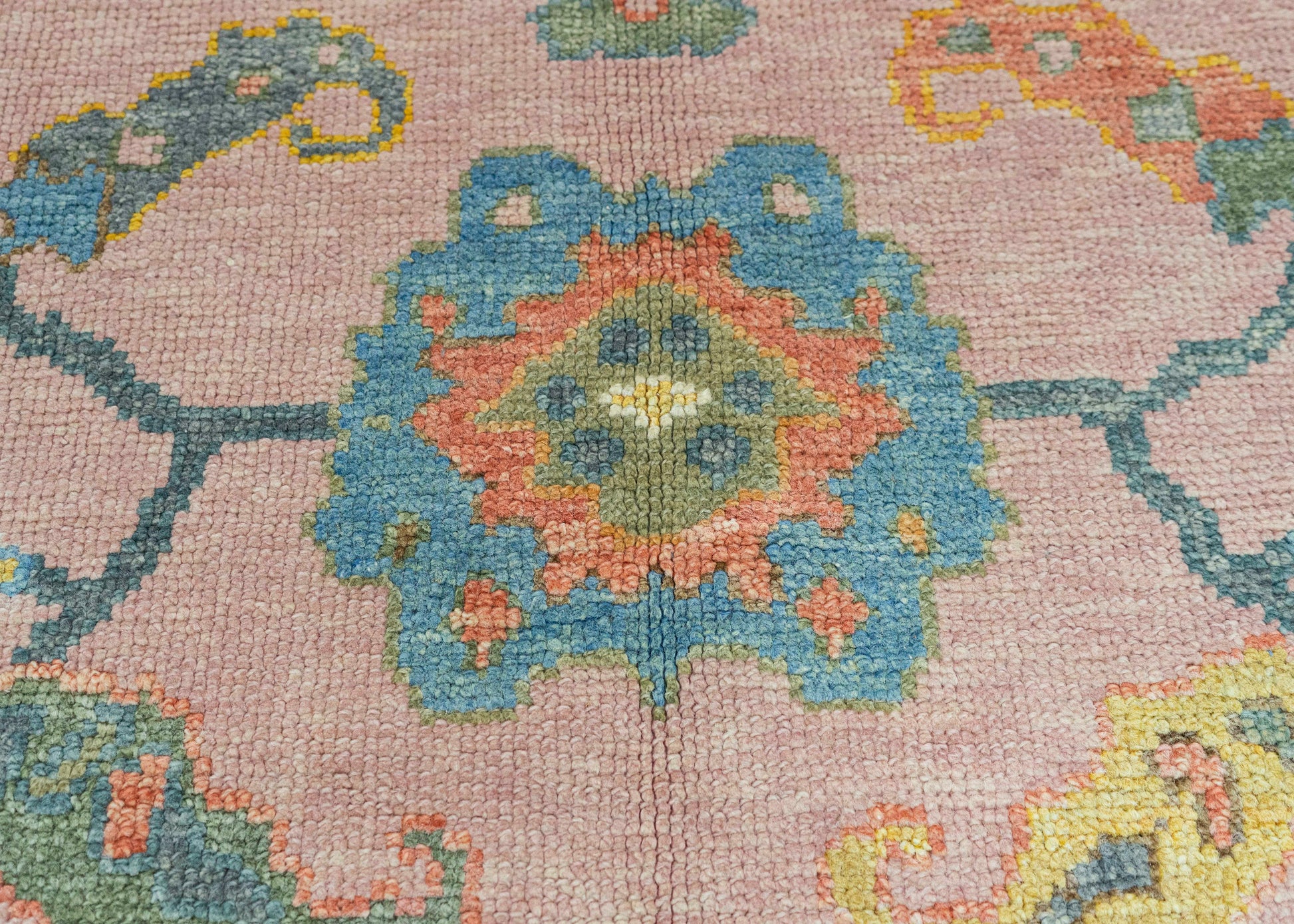 Turkish Oushak Rug 4'10" x 7'2" #19053
