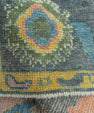 Turkish Oushak Rug 4'10" x 7'2" #19053