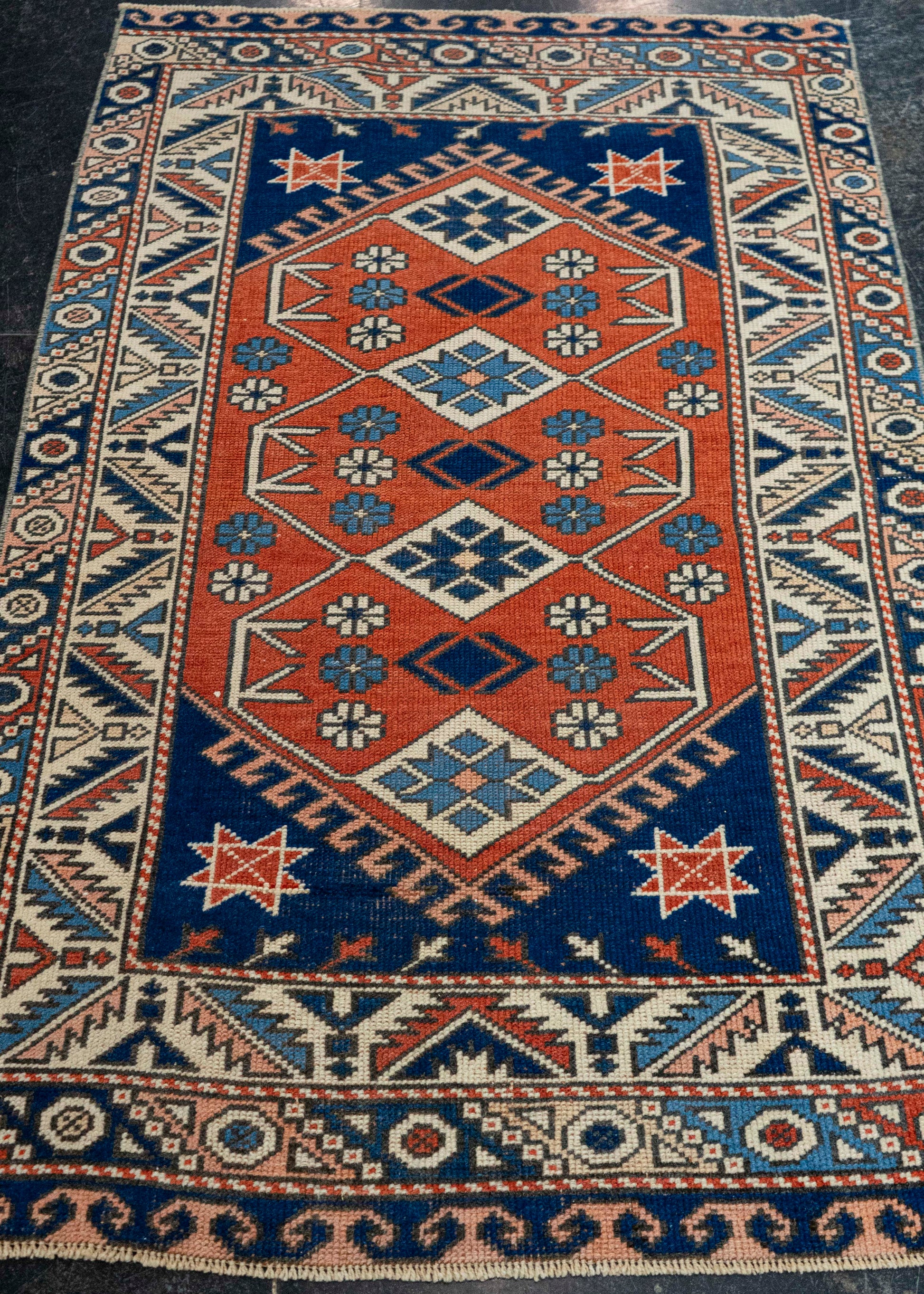 Turkish Vintage Rug  2'7" x 4' #21314