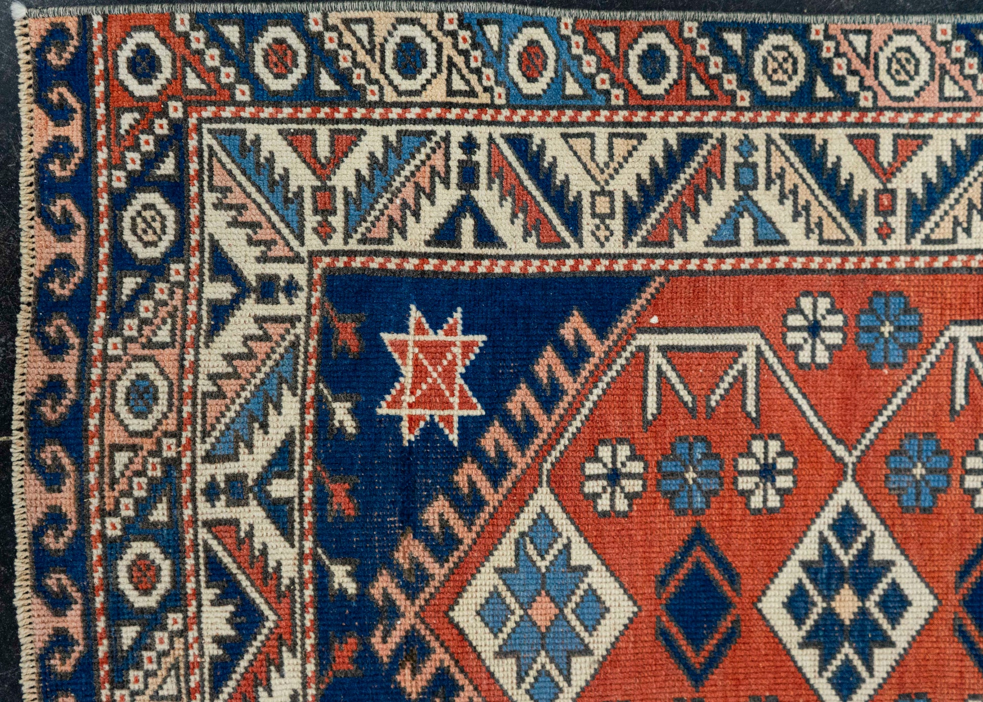 Turkish Vintage Rug  2'7" x 4' #21314