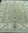 Turkish Oushak Rug 5'2" x 6'11" #19104