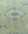 Turkish Oushak Rug 5'2" x 6'11" #19104