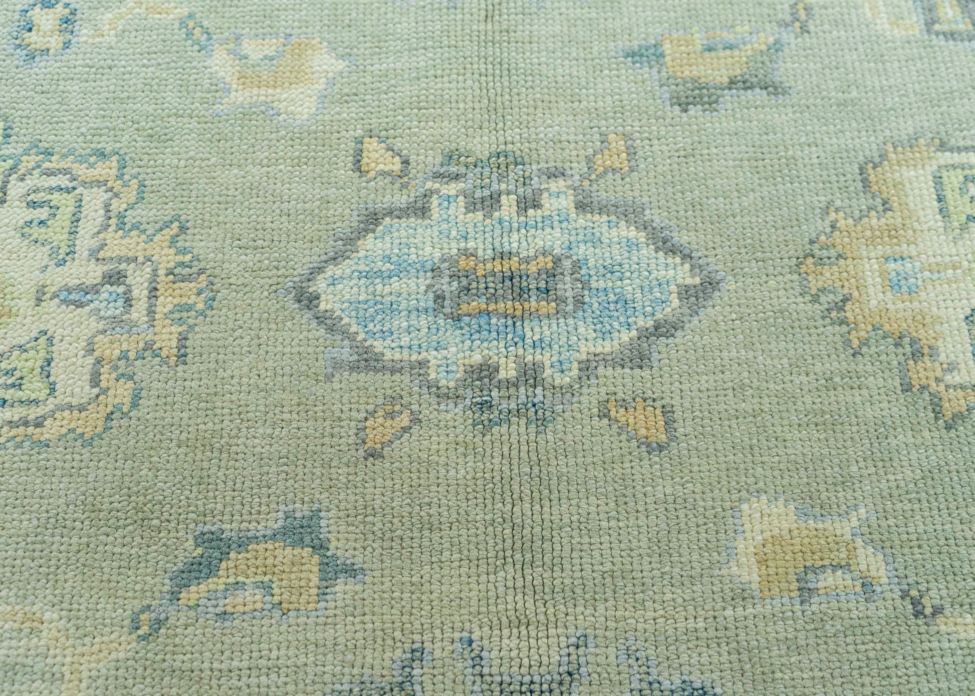 Turkish Oushak Rug 5'2" x 6'11" #19104