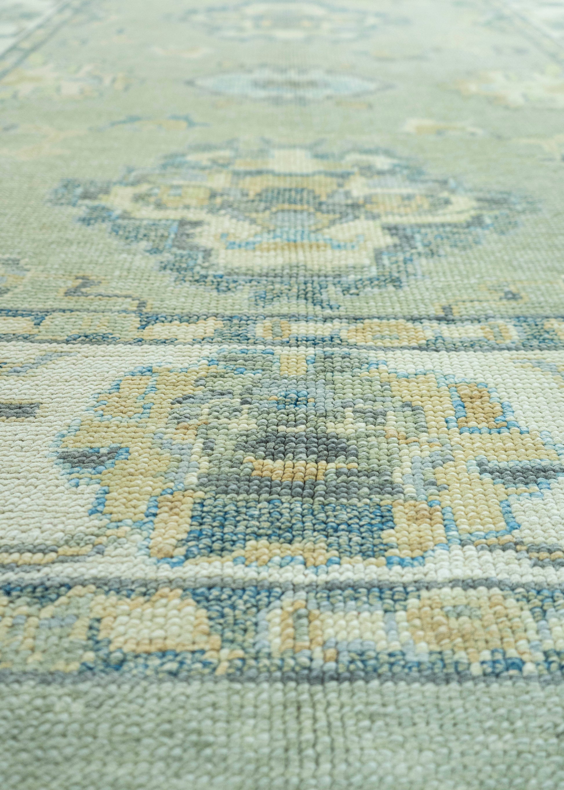 Turkish Oushak Rug 5'2" x 6'11" #19104