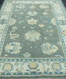 Turkish Oushak Rug 5'1" x 7'6" #19161