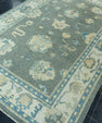 Turkish Oushak Rug 5'1" x 7'6" #19161
