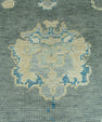 Turkish Oushak Rug 5'1" x 7'6" #19161