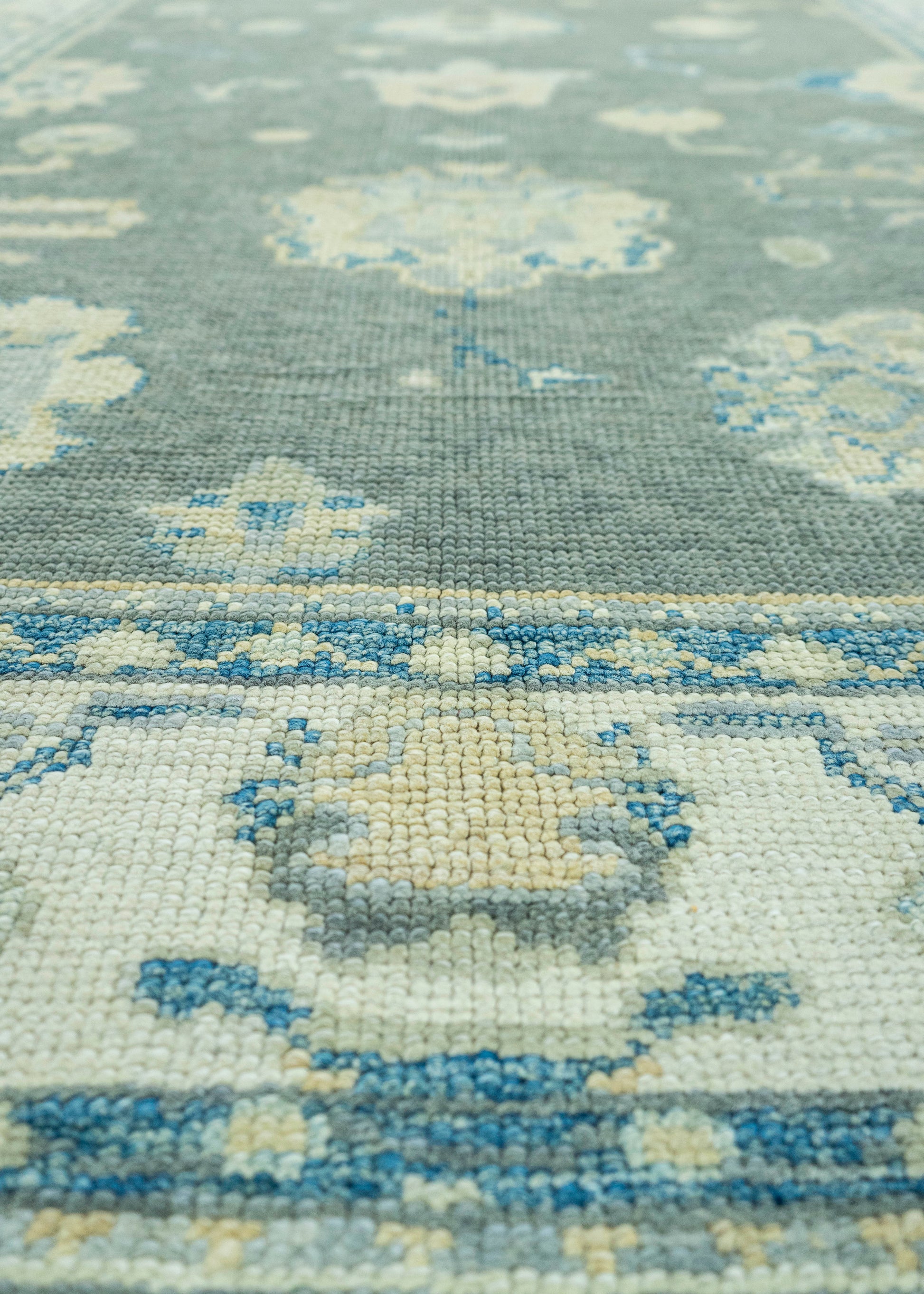Turkish Oushak Rug 5'1" x 7'6" #19161