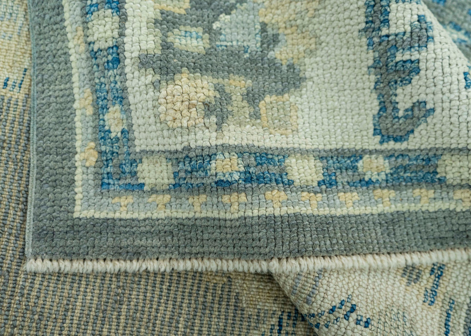 Turkish Oushak Rug 5'1" x 7'6" #19161