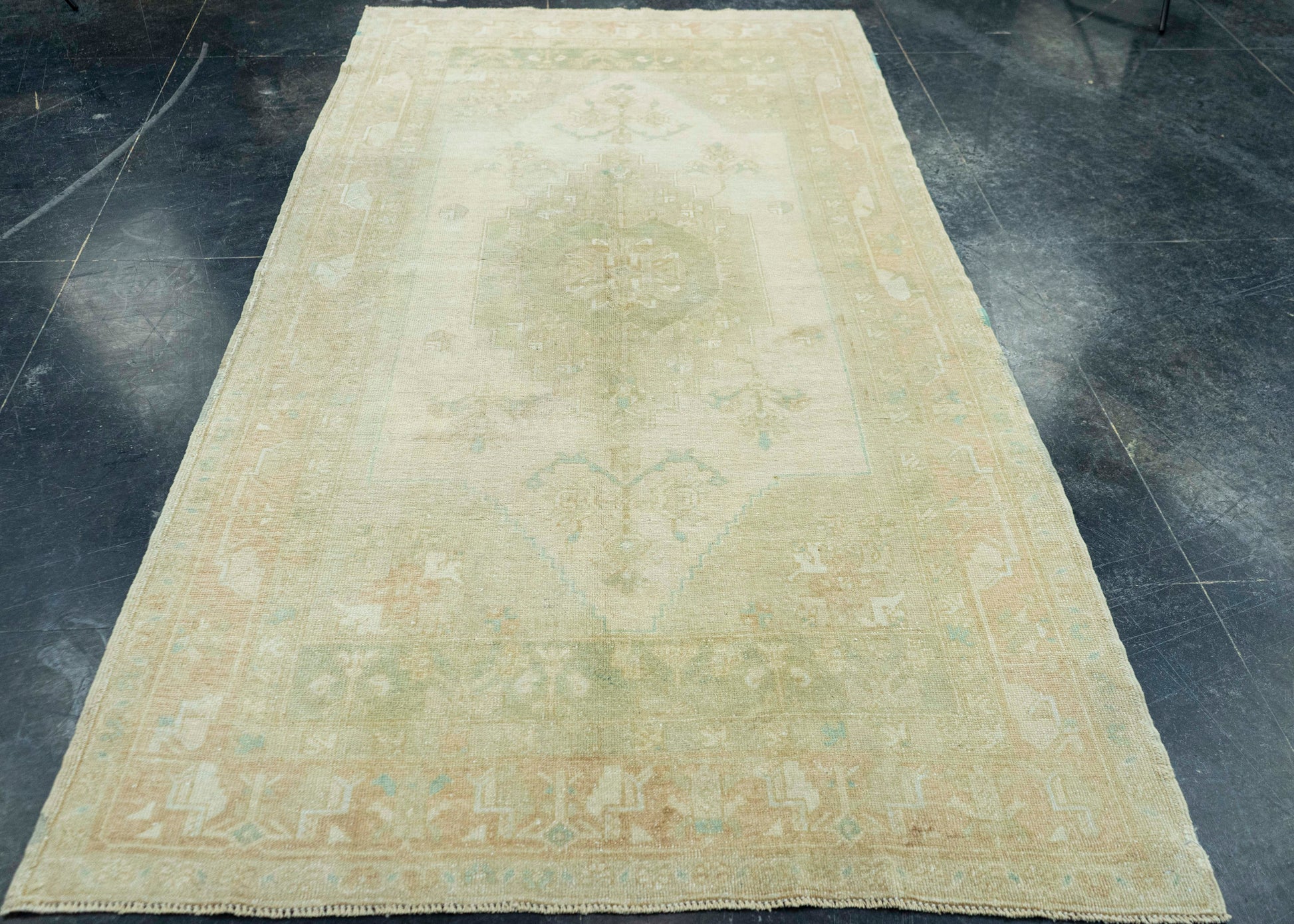 Turkish Vintage Rug 4'6" x 8'4" #20804