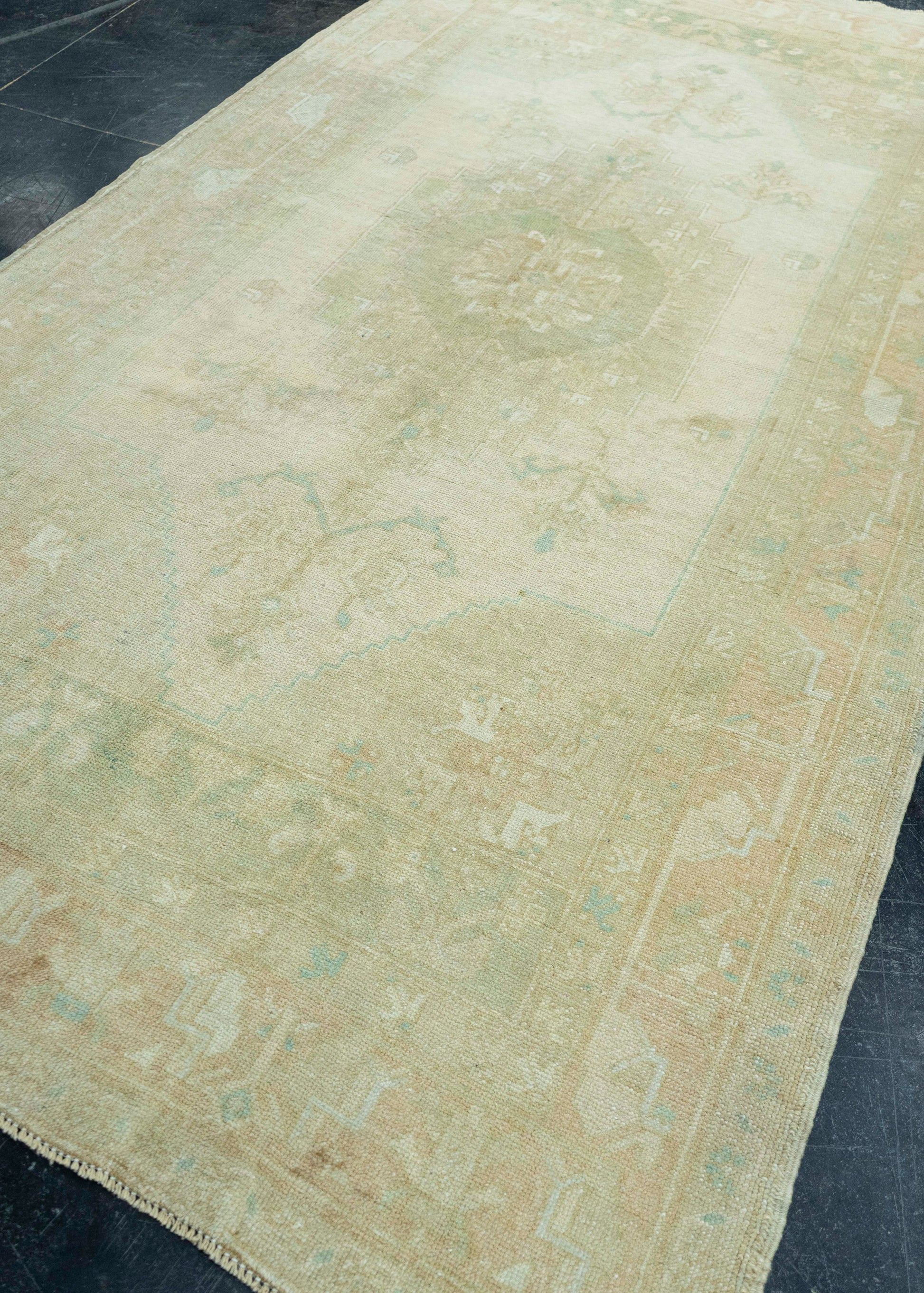 Turkish Vintage Rug 4'6" x 8'4" #20804
