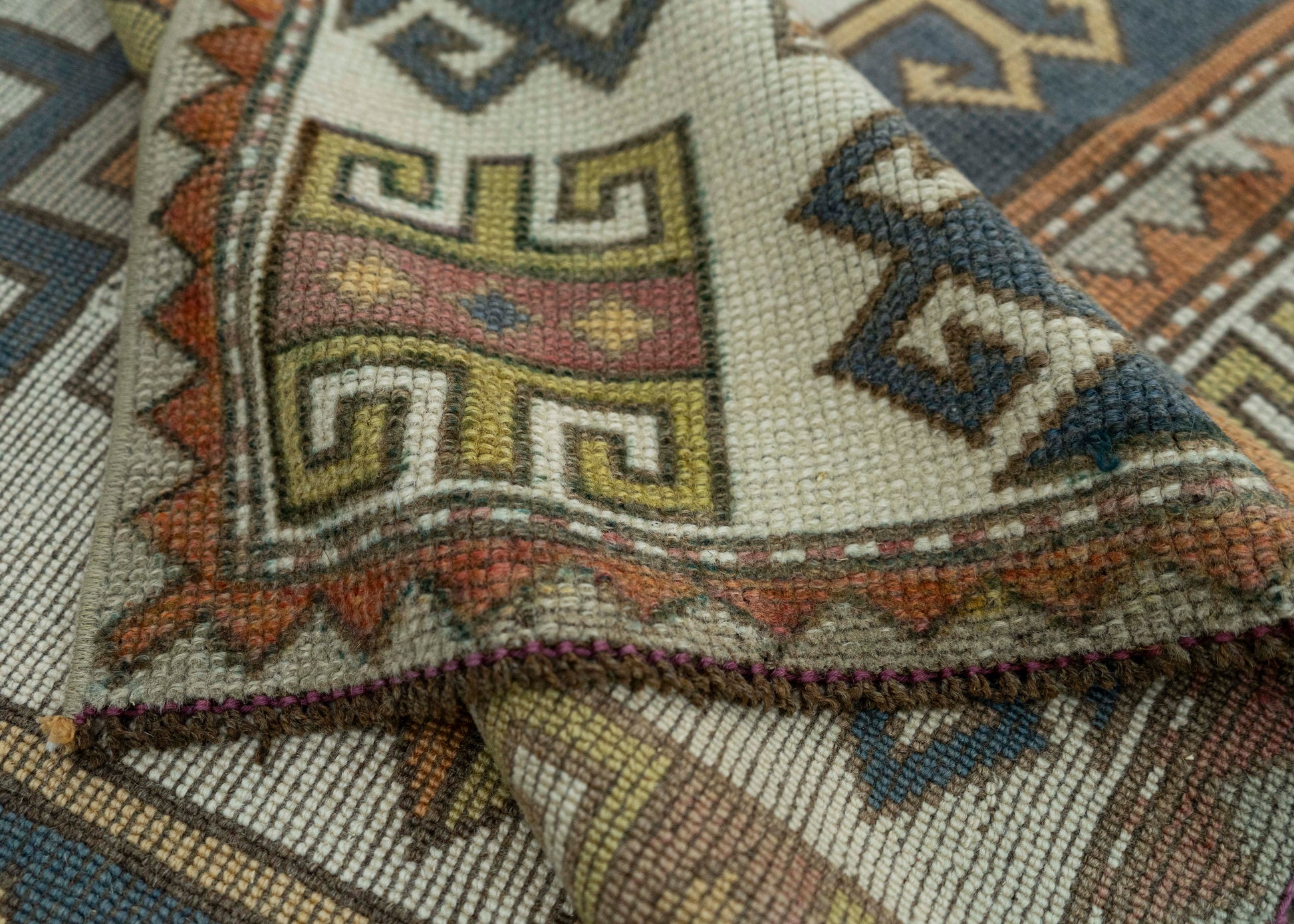 Turkish Vintage Rug 4'10" x 7'8" #20584