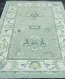 Turkish Oushak Rug 4'3" x 6'1" #19166
