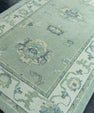 Turkish Oushak Rug 4'3" x 6'1" #19166