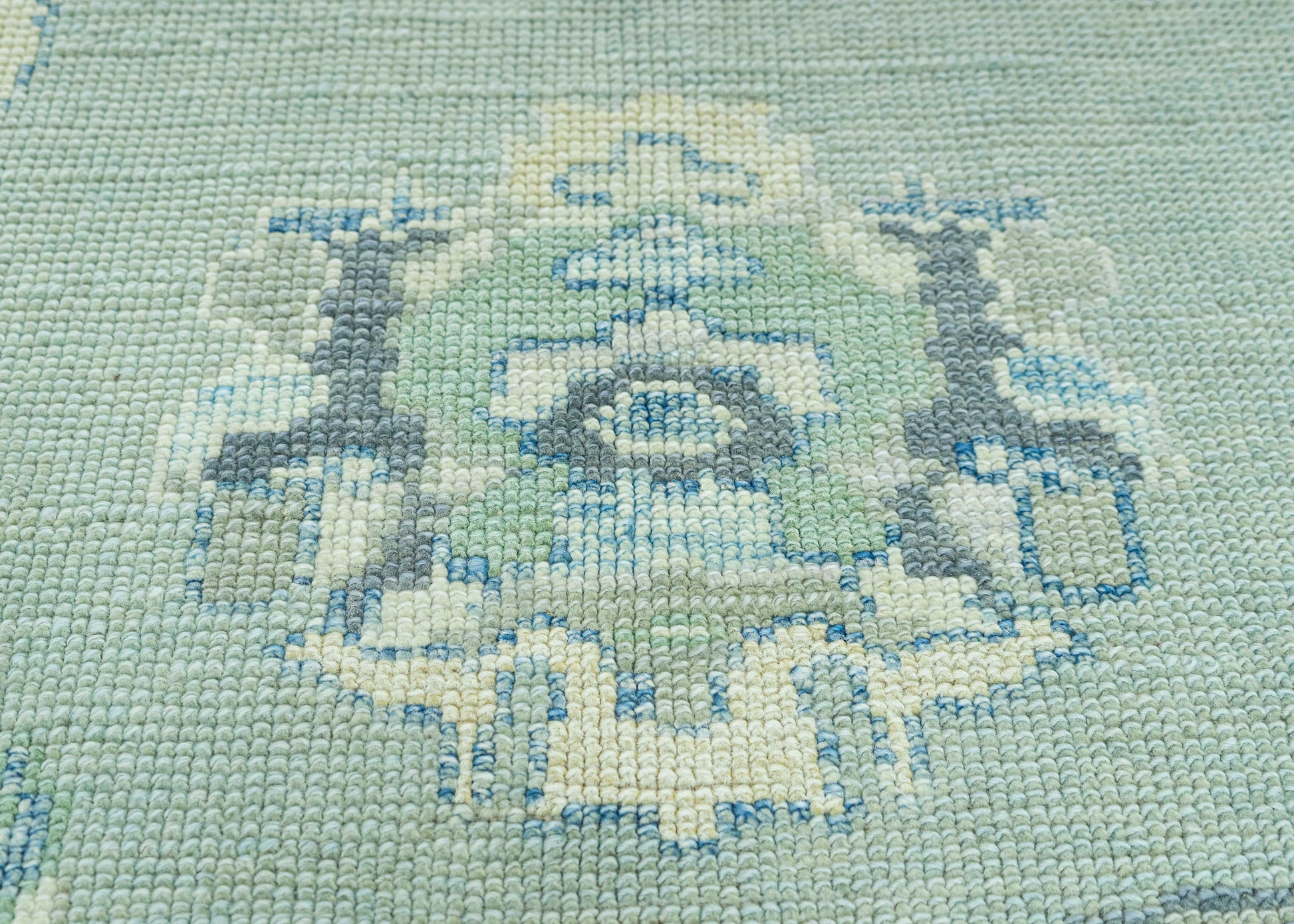 Turkish Oushak Rug 4'3" x 6'1" #19166