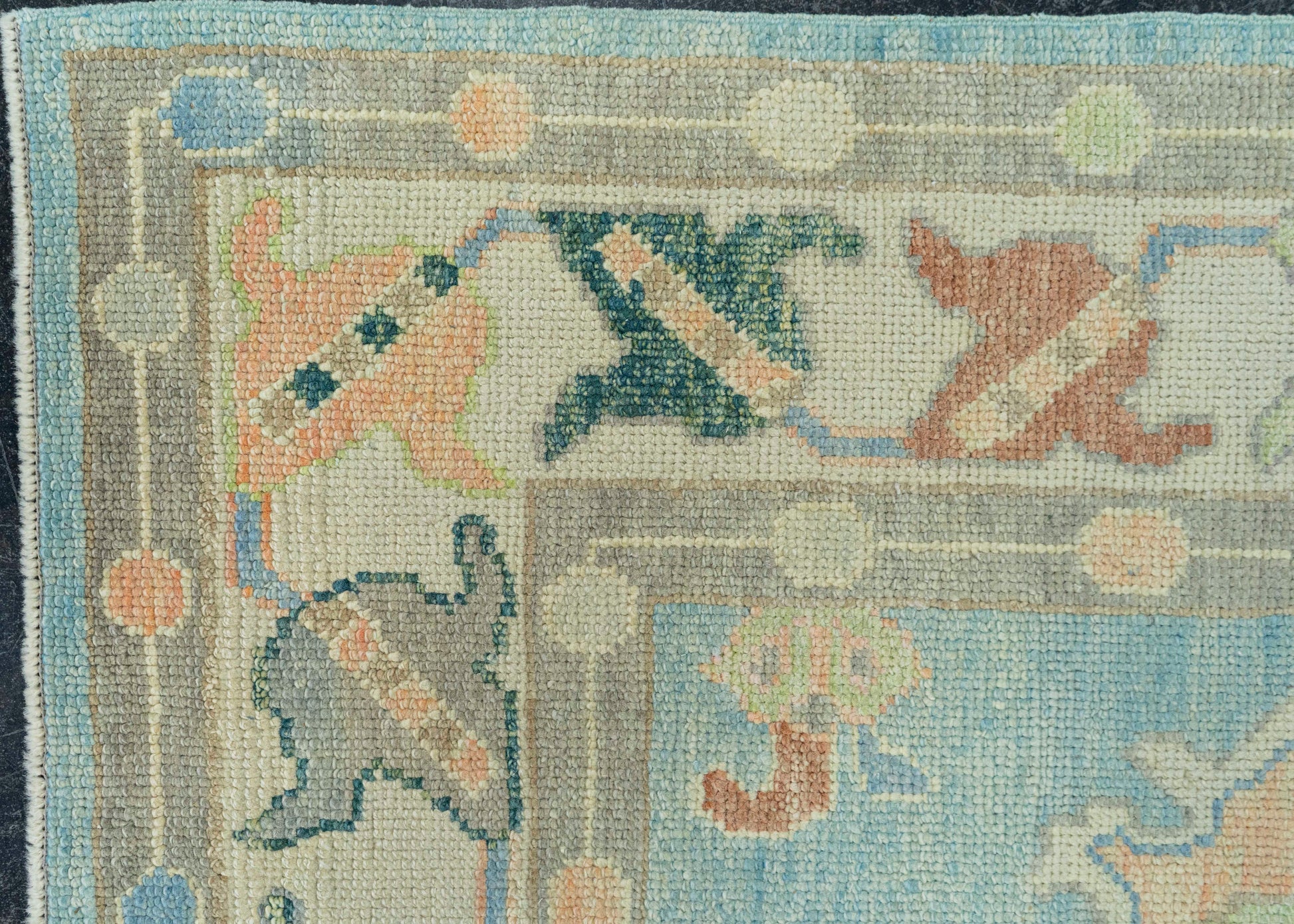 Turkish Oushak Rug 3'9" x 6' #20010