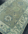 Turkish Oushak Rug 3'11" x 5'10" #19048