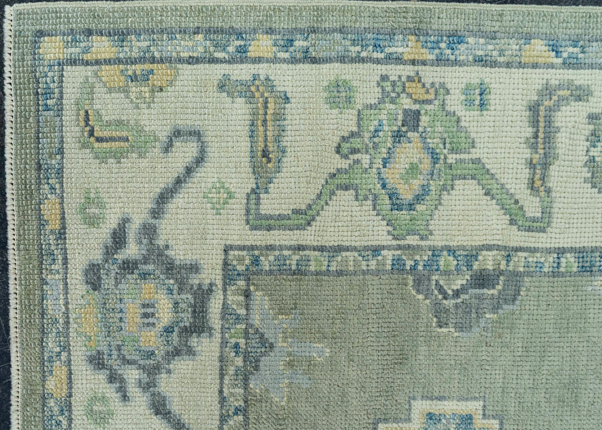 Turkish Oushak Rug 3'11" x 5'10" #19048
