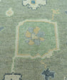 Turkish Oushak Rug 3'11" x 5'10" #19048